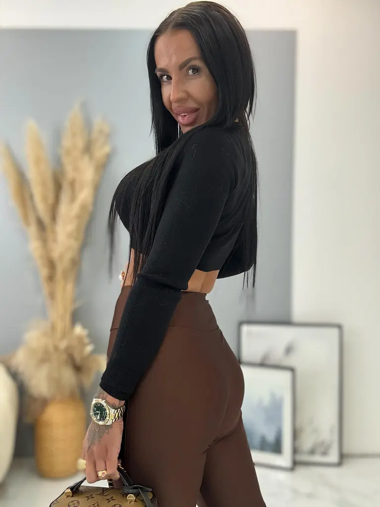 Legíny STARS s lesklým efektom - next