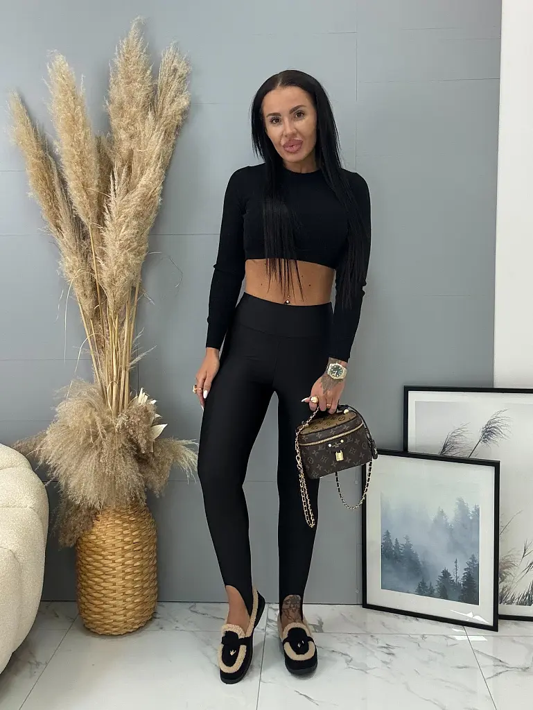 Legíny kaliopky STARS s lesklým efektom - next