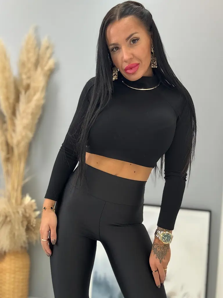 Legíny STARS s lesklým efektom - next