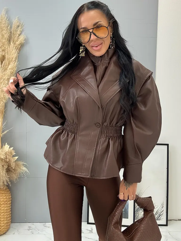 Koženková bunda ELISE