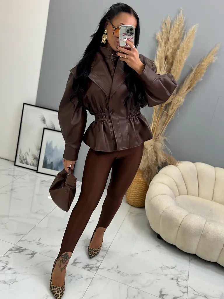 Koženková bunda ELISE - next